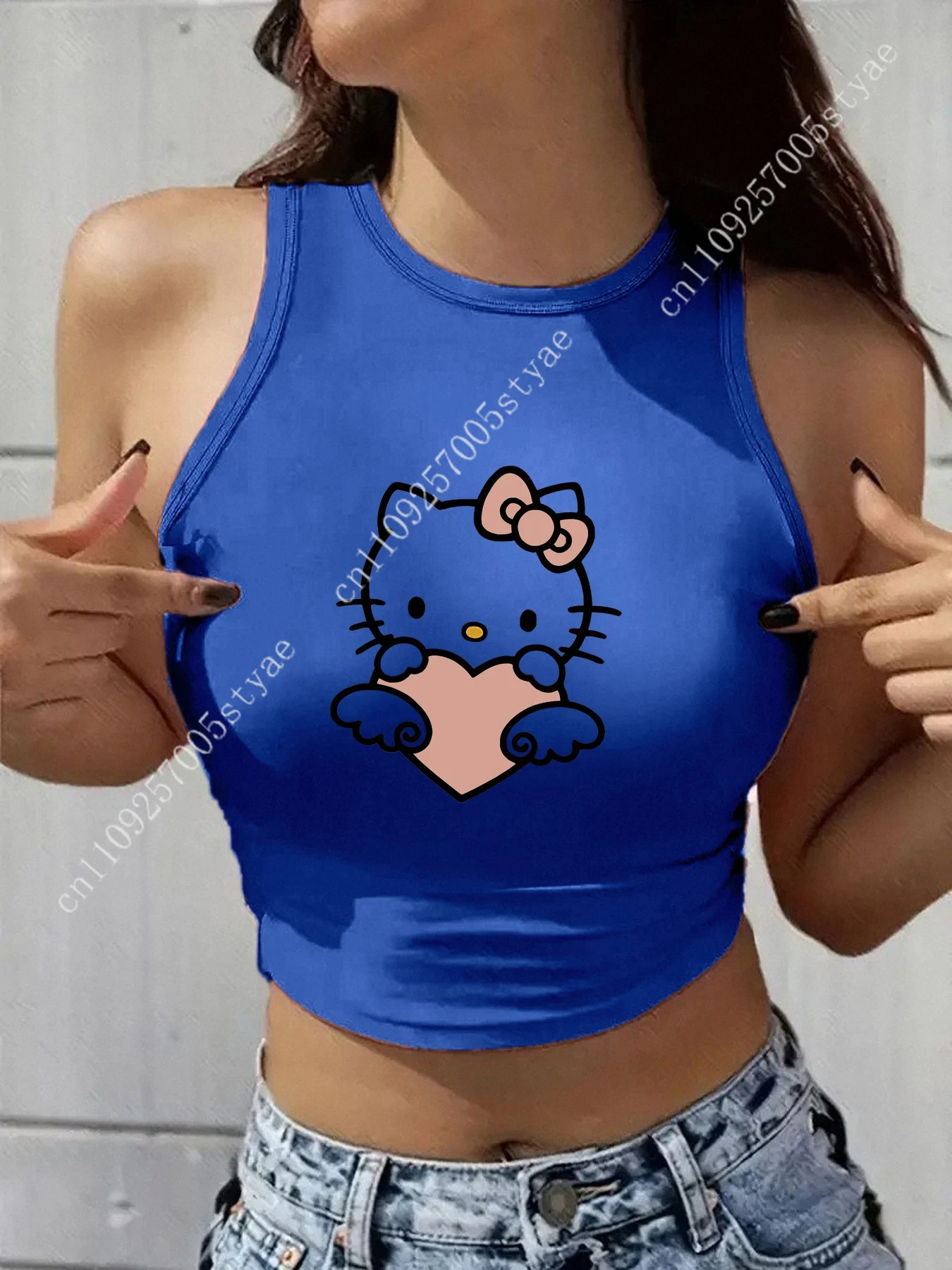 HELLO KITTY Classic Tank Top - close-up view
