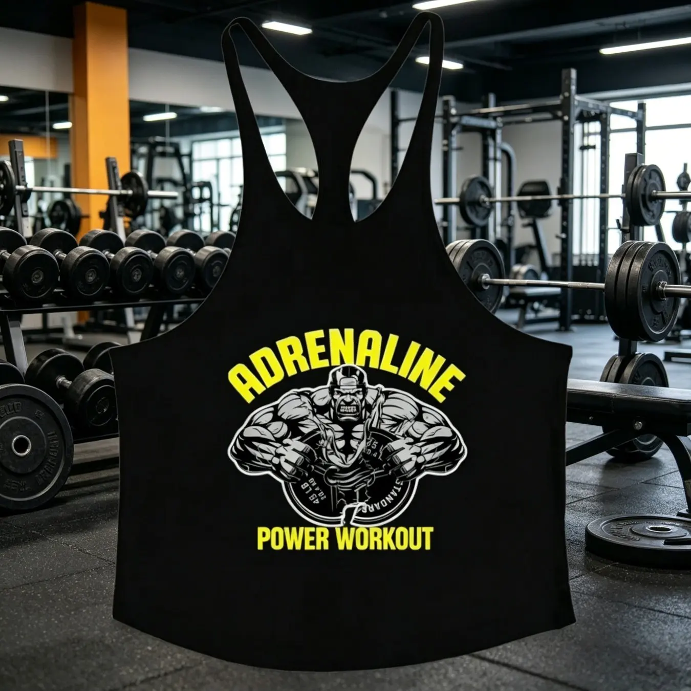 2026 Men's Cotton Gym Tank Top 