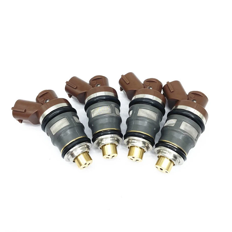 4Pcs Fuel Injector 23250-76020 Fit for Toyota previa 2.4L Supercharged 1994-1997 2325076020 2320979055 MP4241 F00E170244 FJ378