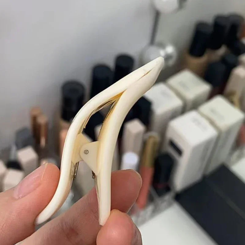 Pasta Strumenti di bellezza per ciglia finte Applicatore per ciglia finte Pinzette Mascara Ciglia Clip Aiuta Ciglia Bigodino Strumento per trucco cosmetico