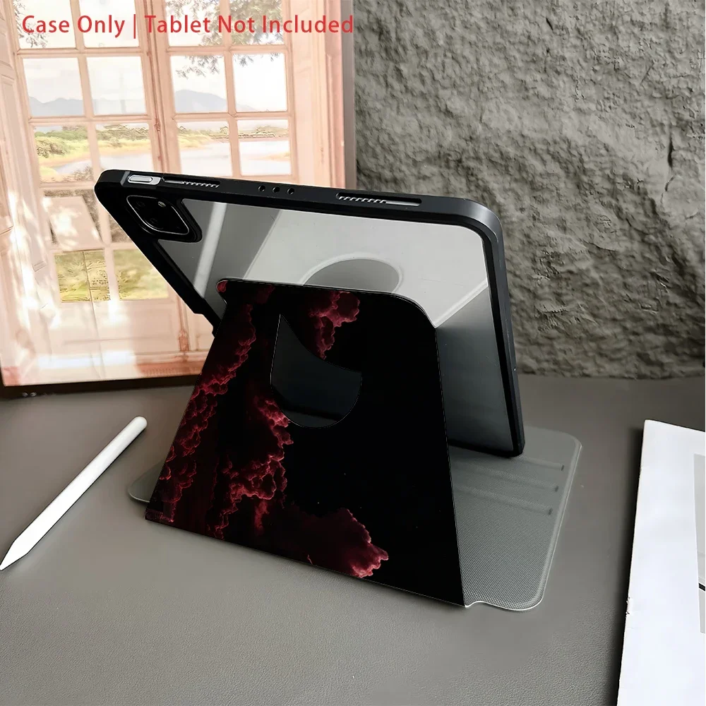 حافظة لجهاز سامسونج، حافظة كمبيوتر لوحي قابلة للطي متوافقة مع سامسونج لجهاز جالاكسي تاب S7/S8/S9