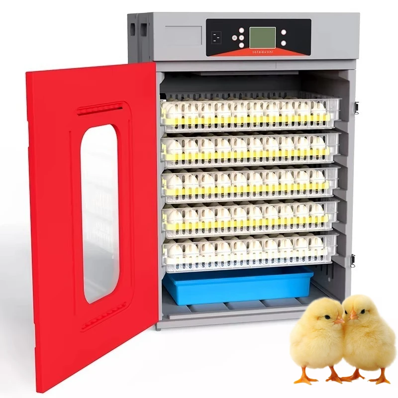 3 in 1 Fully Automatic Large Capacity Incubator Motor 300 Egg Turning System Heat Element Humidity Control