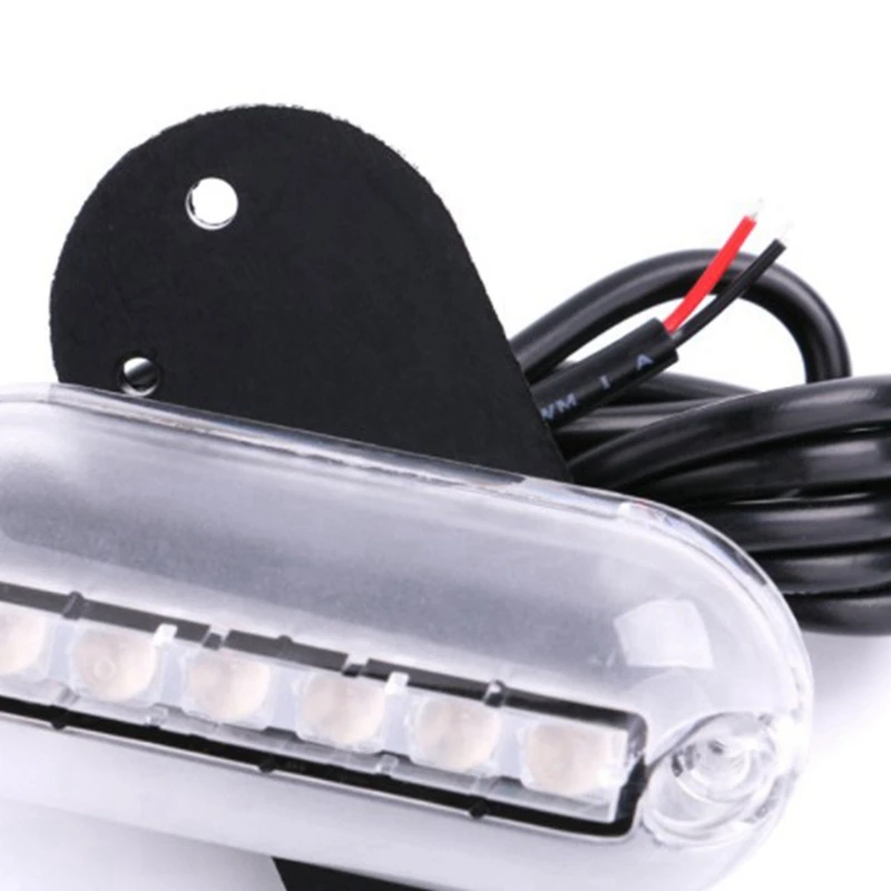 LED Marine Boat Lights, LED Cold White Warning Light Navigation Lighting Waterproof For Fishing Pontoon Kayak Sailboat