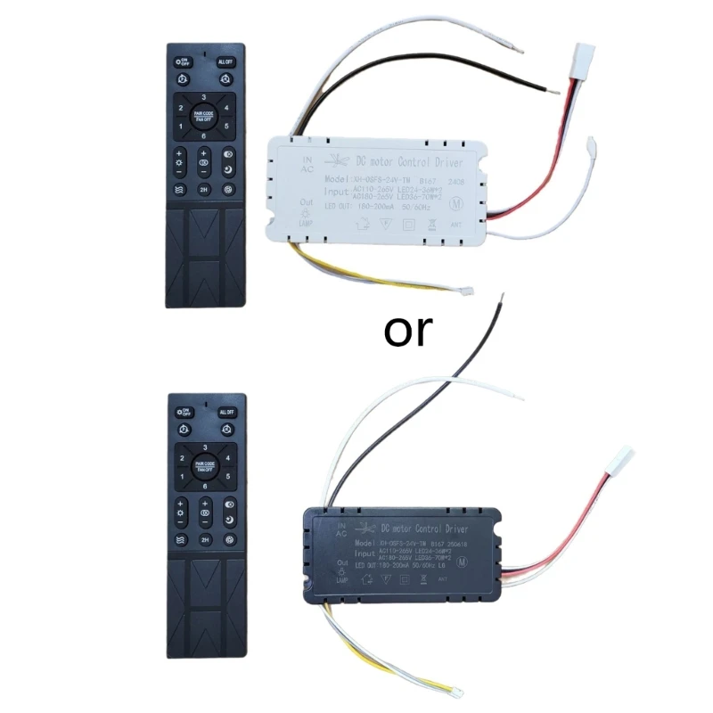 F92F Фана -лампа контроллер и световой беспроводной контроллер Эффективный контроллер потолочного вентилятора для использования