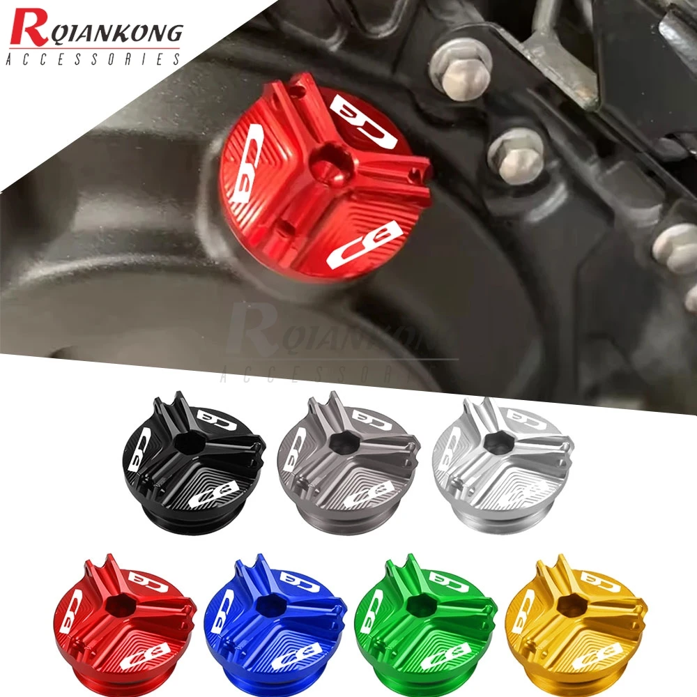 

For Honda CB190R CB300R CB400 CB500X CB500F CB650F CB650R CB1000R CB1100 CB Engine Oil Cap Bolt Fuel Filler Cap Protection Parts