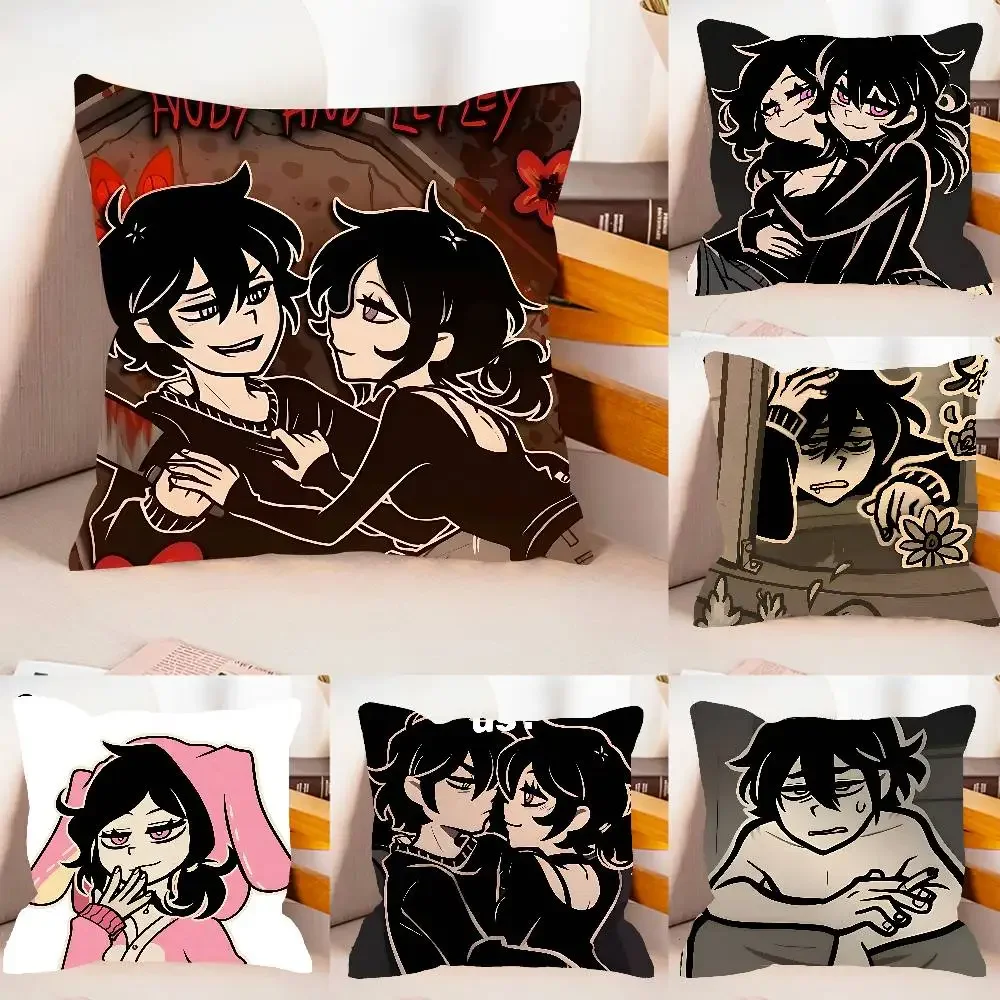 The Coffin Of Andy And Leyley Pillow Case Pattern Printed Pillowcase For Living Room Sofa Cushion Cover & Bedroom Decor