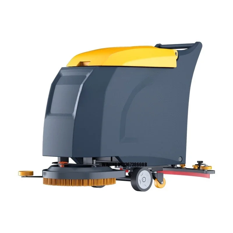 Hot Sale Electric Walk Behind Floor Scrubber Dryer Cleaning Machine With Electric Wire