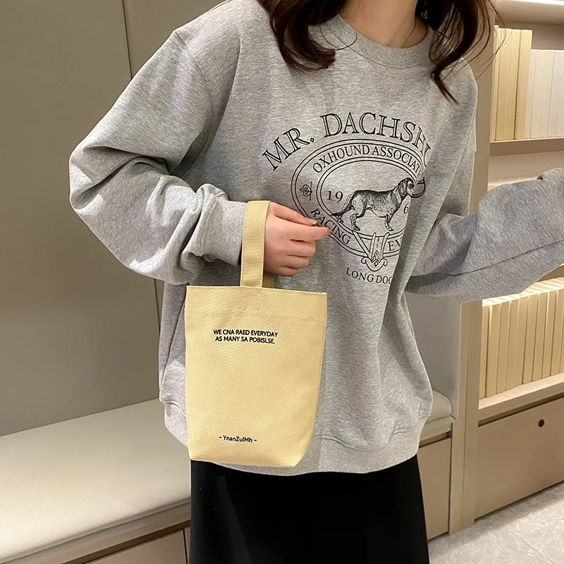 カジュアルハンドバッグキャンバスショルダークロスボディバッグ大容量ショッパーバッグレターショルダークロスボディバッグ財布