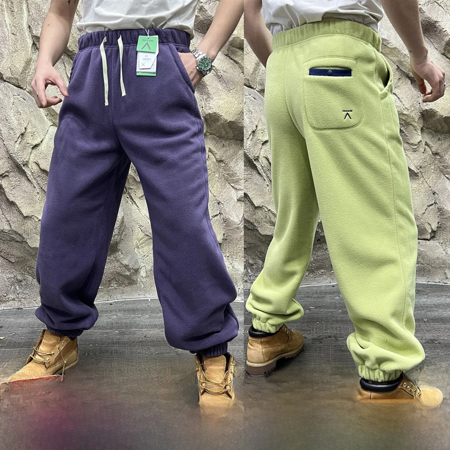 

Sle Ultra-Thin PC Fce Women's Outdoor Casual Sweatpants Warm Thermal Autumn Winter Loose Fit Trousers