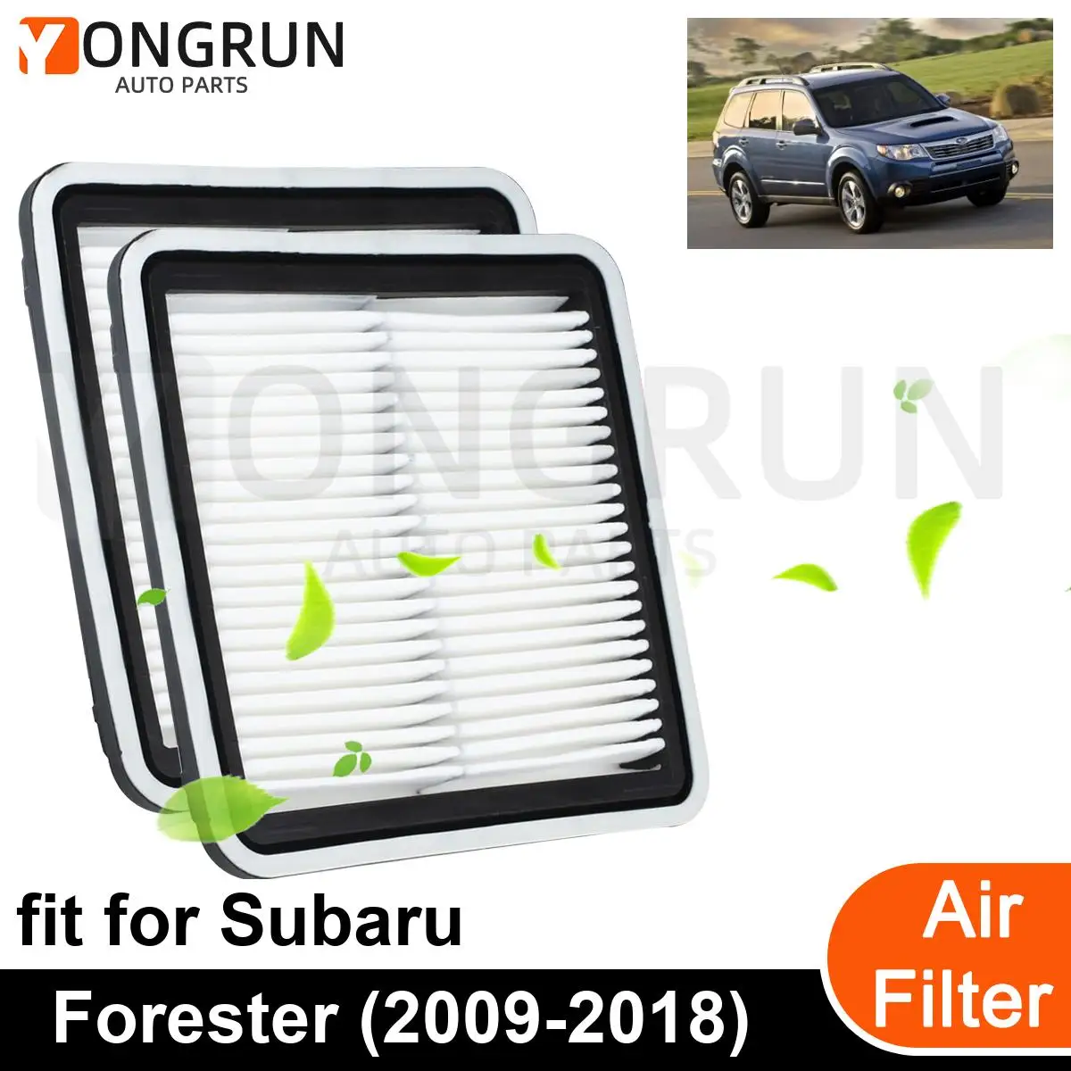 

Новые автомобильные фильтры двигателя, 2 шт., для Subaru Forester 2009-2018, автомобильные аксессуары OEM CA9997 16546-AA090 16546-AA10A