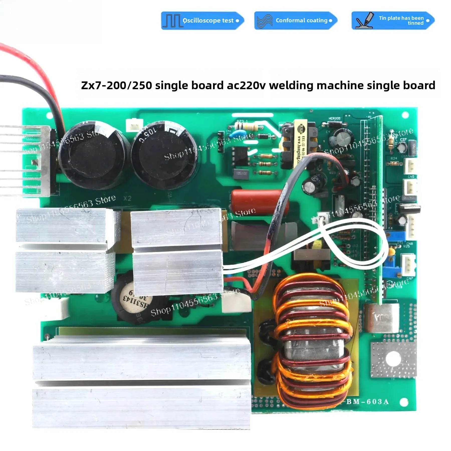 

Плата управления ZX7200 250A для сварочного аппарата, 220В, однотрубная технология, универсальная сменная печатная плата для ремонта инверторных сварочных аппаратов