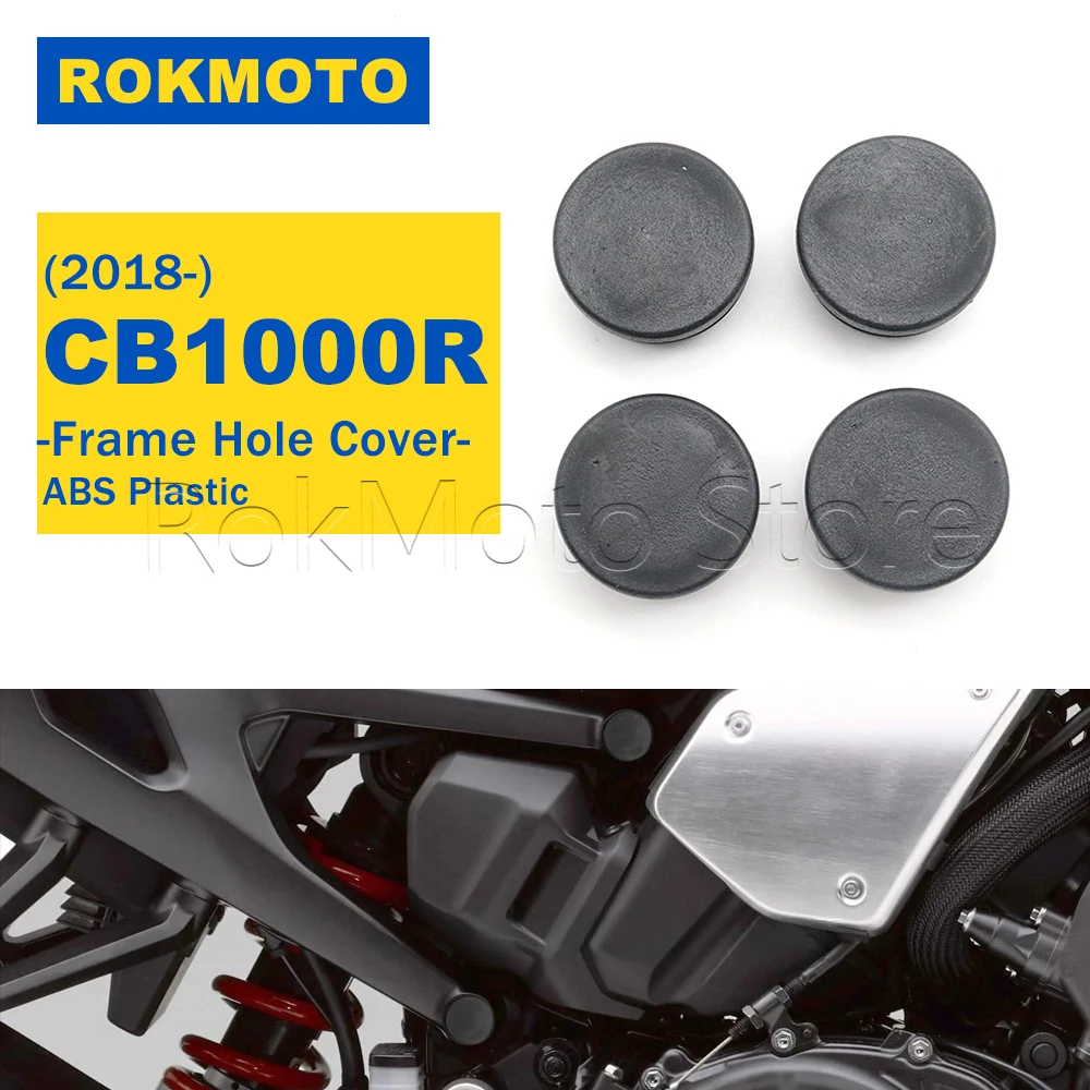 Motorcycle Accessories Frame Hole Cover Caps Plug Decorative Frame Cap Set For Honda CB1000R CB1000 R 2018
