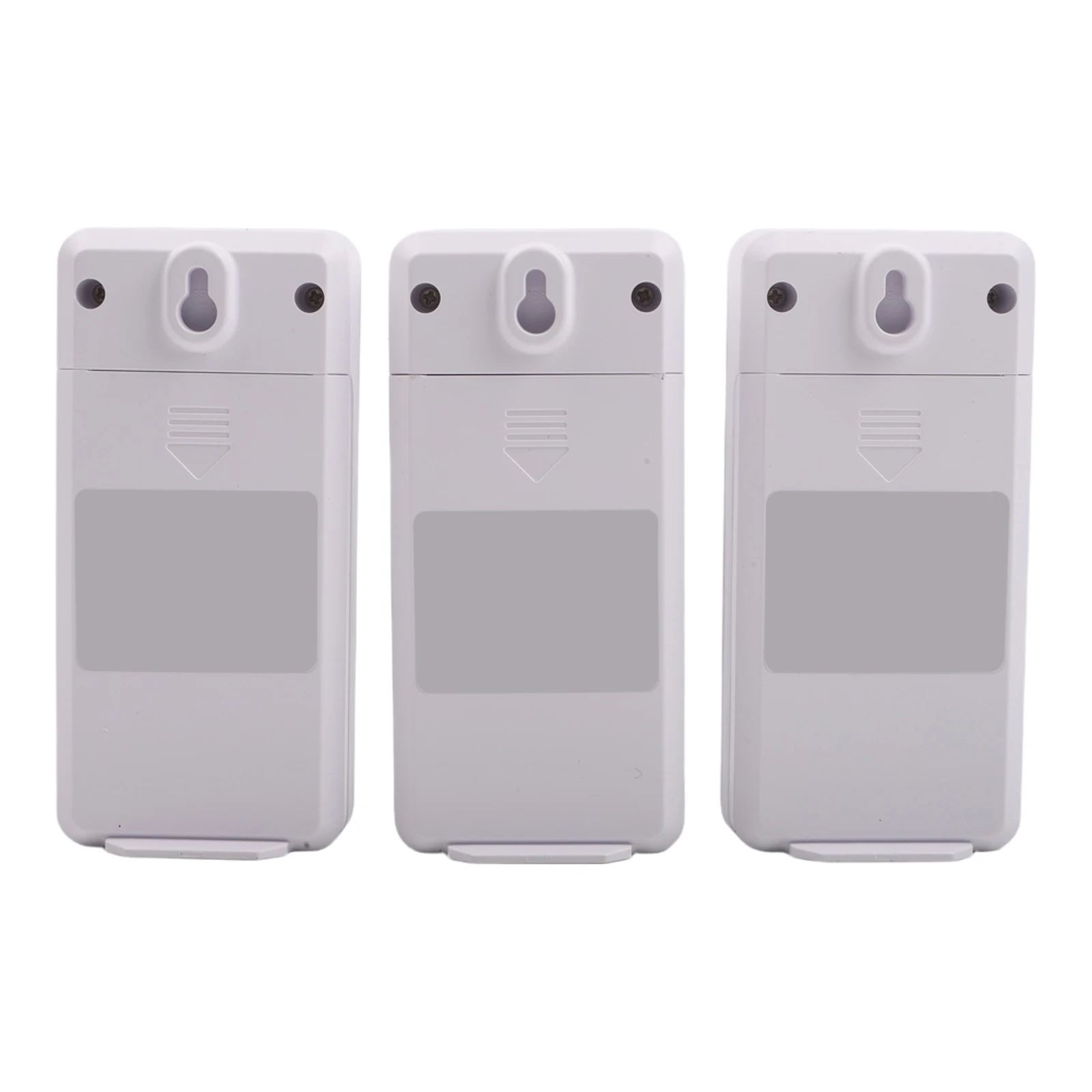 White Indoor Outdoor Sensor 500FT Transmission Range AAA Battery Powered Accurate Temperature Readings Garden Use