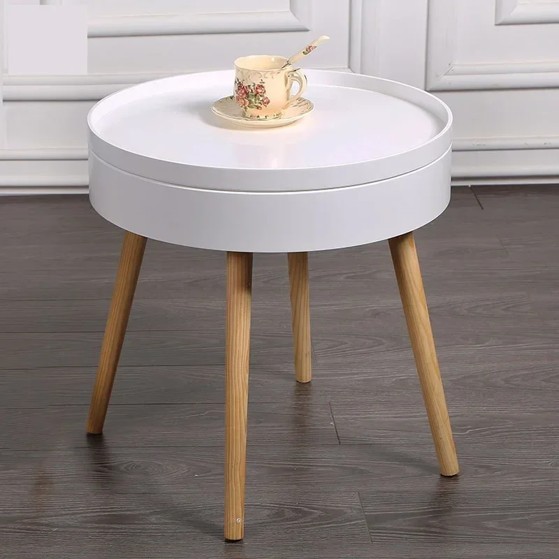 Pastoral Solid Pine Natural Bedside Table Compact Size FSC Certified with Drawers Upgraded Version High Weight Capacity