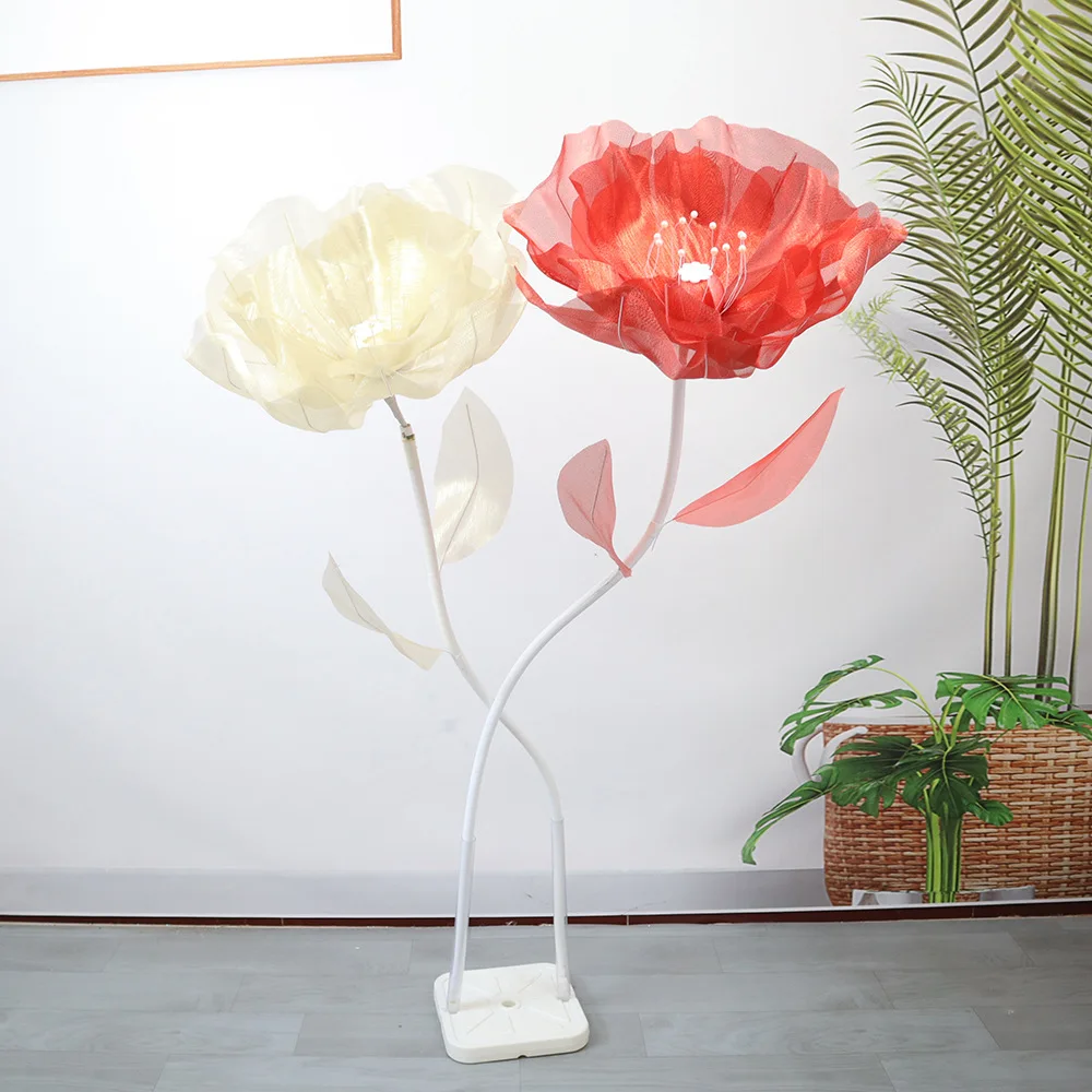 

Giant Fancy Yarn Poppy Artificial Flower, Wedding Stage Setting Layout, Home Decor Supply, Wreath Simulation Flores, 50cm