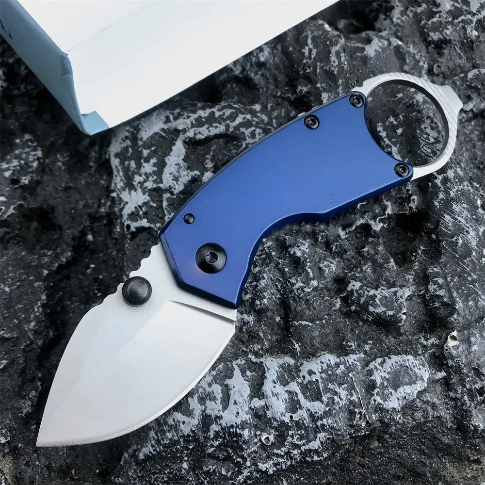 Portable Small Pocket Knife KS 8710/8750 Sharp 8Cr13Mov Steel Blade Camping Hiking Outdoor EDC Folding Knife with Bottle Opener