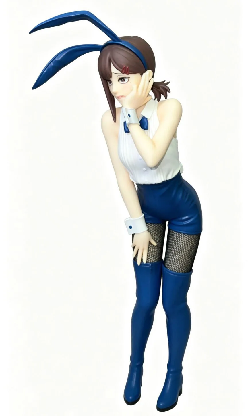 2026 Echte 100% japanische Original-Anime-PVC-Figur Bunny Reze/Makima/Higashiyama Kobeni Actionfigur Sammlermodell Spielzeug – Detail 10
