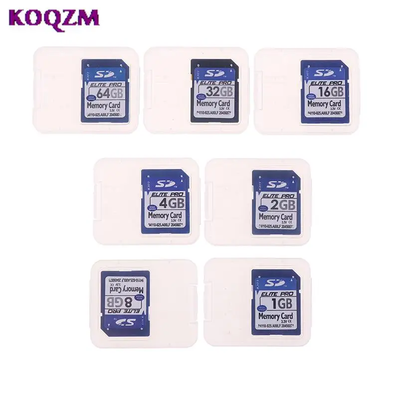 SD Card 1GB 2GB 4GB 8GB 16GB 32GB 64GB Secure Digital Flash Memory Card