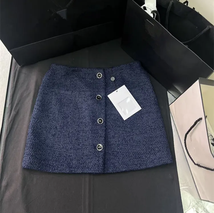 Customization European women's clothing Winter new style Long-sleeved suit collar double-breasted tweed coat