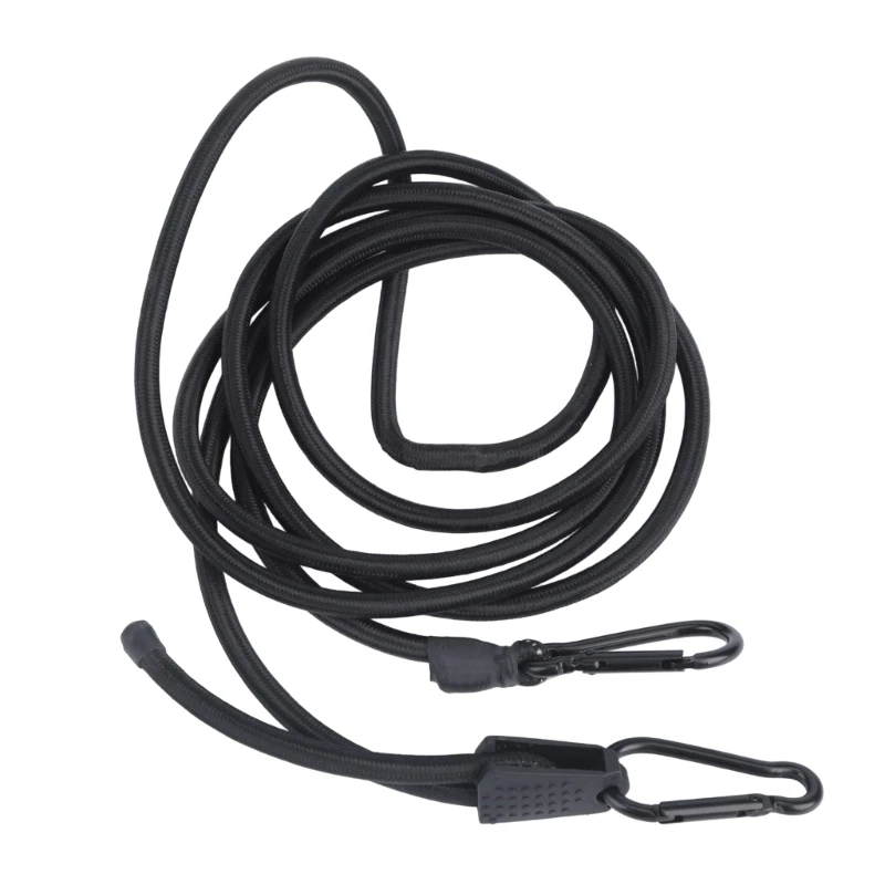 Metal Spring-Gate Stretch Cord for Garage Tool Tensioning Elastic Straps A2BB