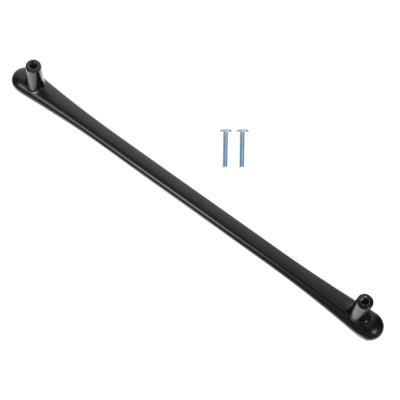Matte Black Zinc Alloy Cabinet Pulls Drawer Handles Modern Minimalist Decorative Hardware for Kitchen Bathroom Wardrobe Closet