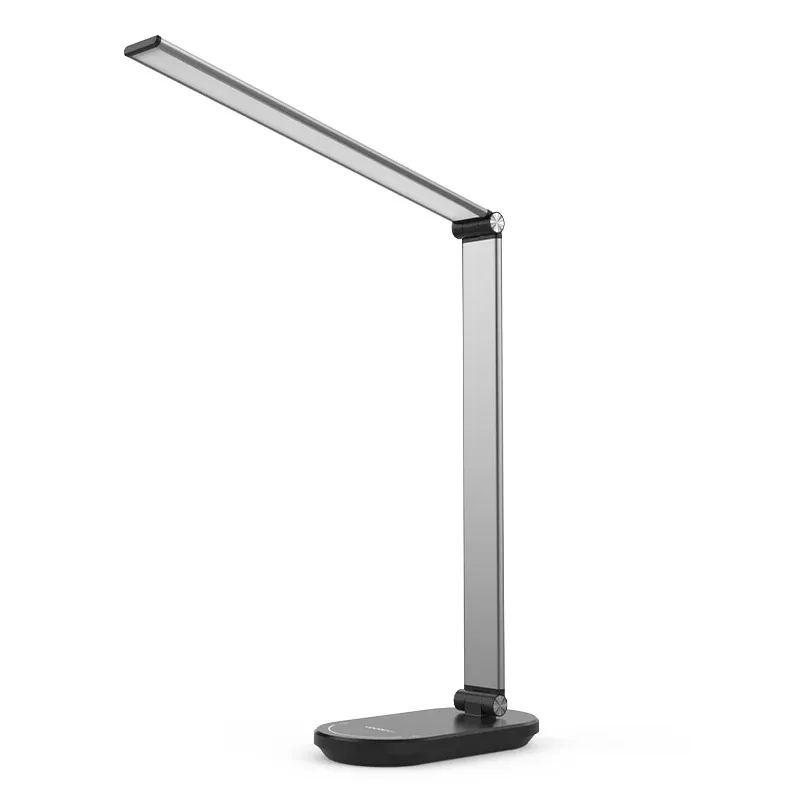 

Smart Voice Control Kids' Folding LED Desk Lamp with Outlet Base for Reading