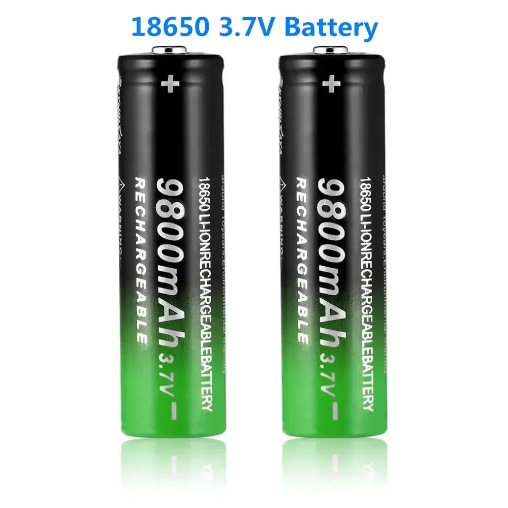 2021new fast charging 18650 battery high quality 9800mah 3.7V 18650 Li ion battery flashlight charging battery + free delivery