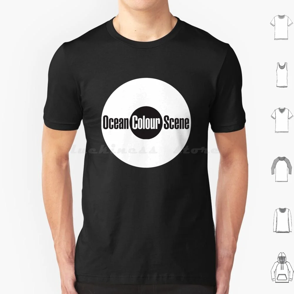 Camiseta Ocean Colour Scene para hombres, mujeres y niños, 6xl, Ocean Colour Scene Music Brit Pop Indie Mod, música británica, Ocean British Britpop