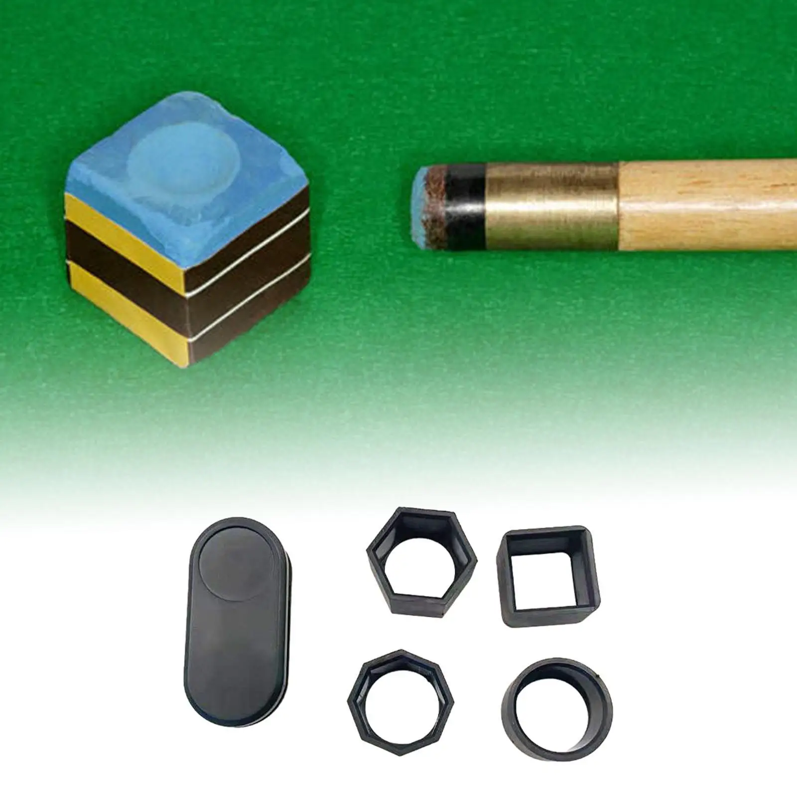 

Billiard Chalk Holder Pool Cue Chalk Organizer for Snooker Cue Beginner