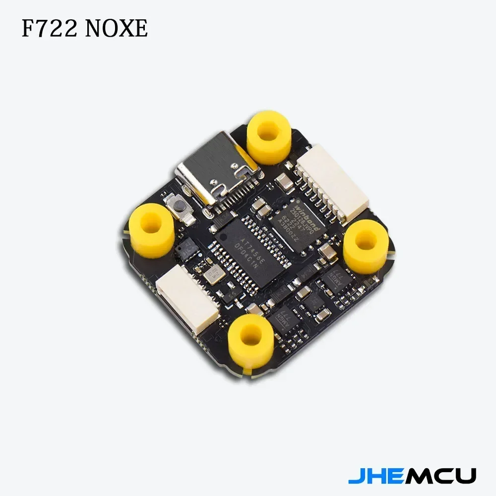 JHEMCU F722 NOXE Flight Controller Built-in Gyro Barometer OSD 16MB BlackBox Dual BEC 3-6S 20X20mm for RC FPV Freestyle Drone