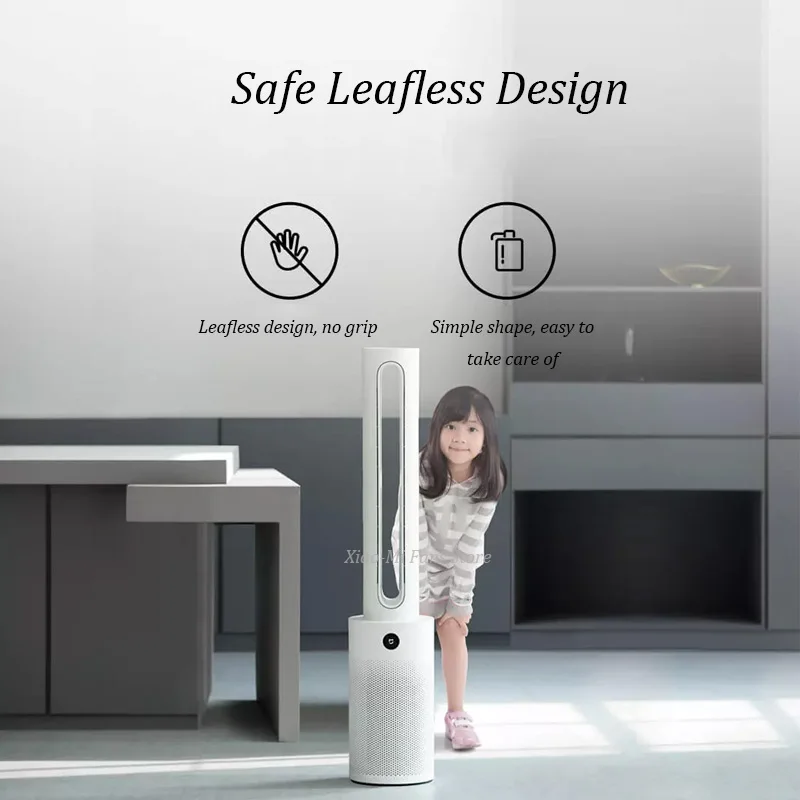 i Mijia Smart Leafless Purification Fan Air Purifier Bladeless Fan 2in1 Circulating Natural Wind Work With Mi Home App