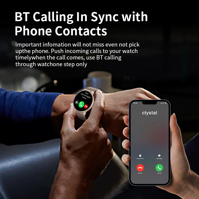 LIGE 2026 New SmartWatch AMOLED Bluetooth Call AOD Watches Sport Waterproof Heart Rate Sleep Smart Watch For Men Women Lady Gift