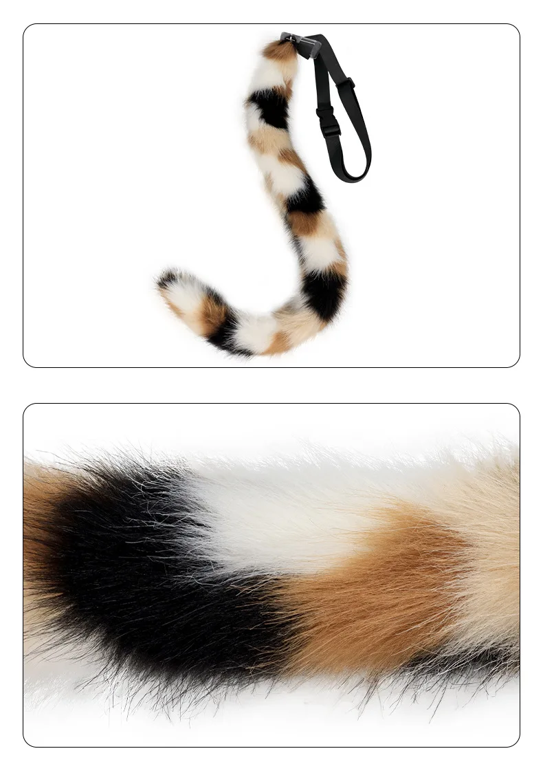 【Wetrose】متوفر في المخزون ديونا كات فتاة كوسبلاي ذيل الأذن كاليكو ديونا فروي غامض شعر زي جينشين مثير مجموعة شعر مستعار للهالوين وعيد الميلاد