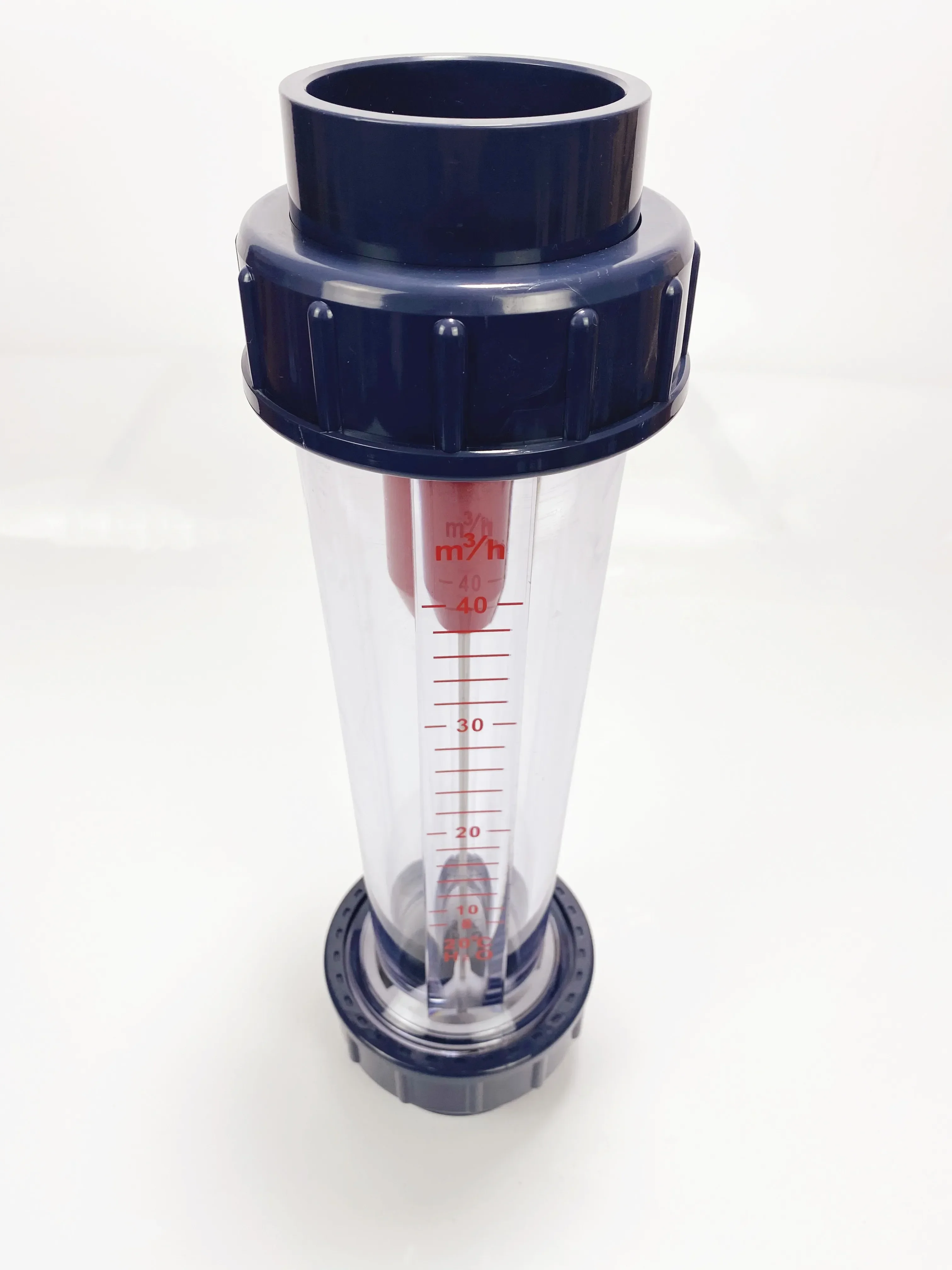 Plastic Tube Rotor LZS-15/25/32/50/65 / Float Liquid Water Flow Meter Pipeline Type