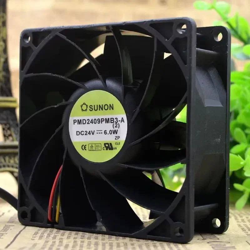 for Jianzhun SUNON 9CM 9038 9238 24V 6.0W PMD2409PMB3-A Variable Frequency Cooling Fan