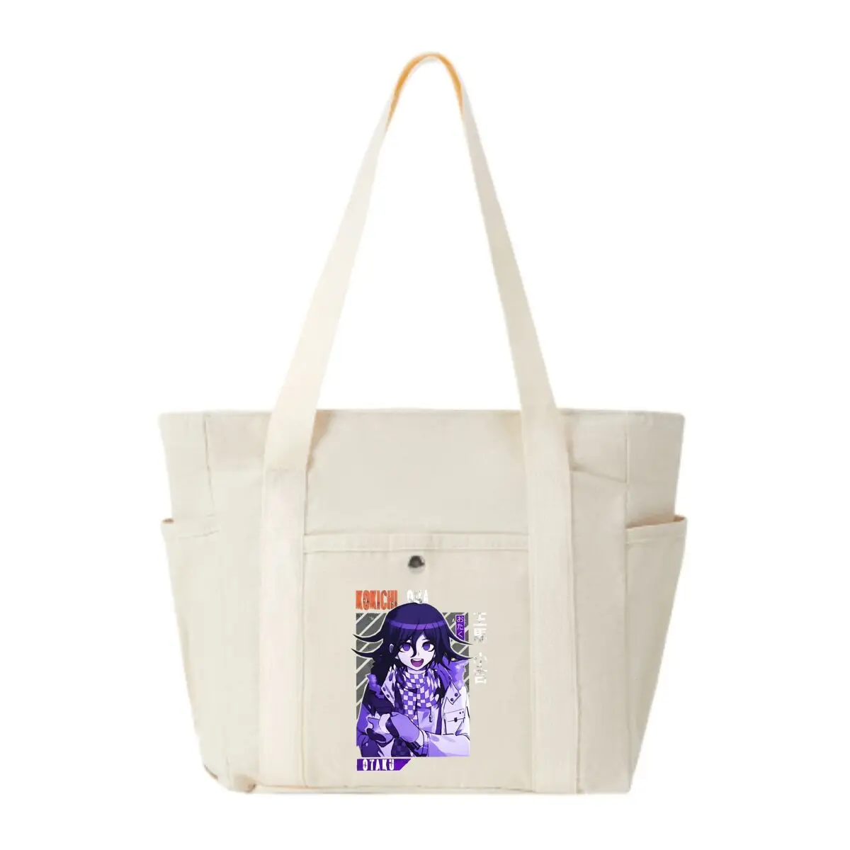 

Кокочи Ома аниме персонаж искусство легкая сумка через плечо с несколькими карманами повседневная универсальная практичная сумка