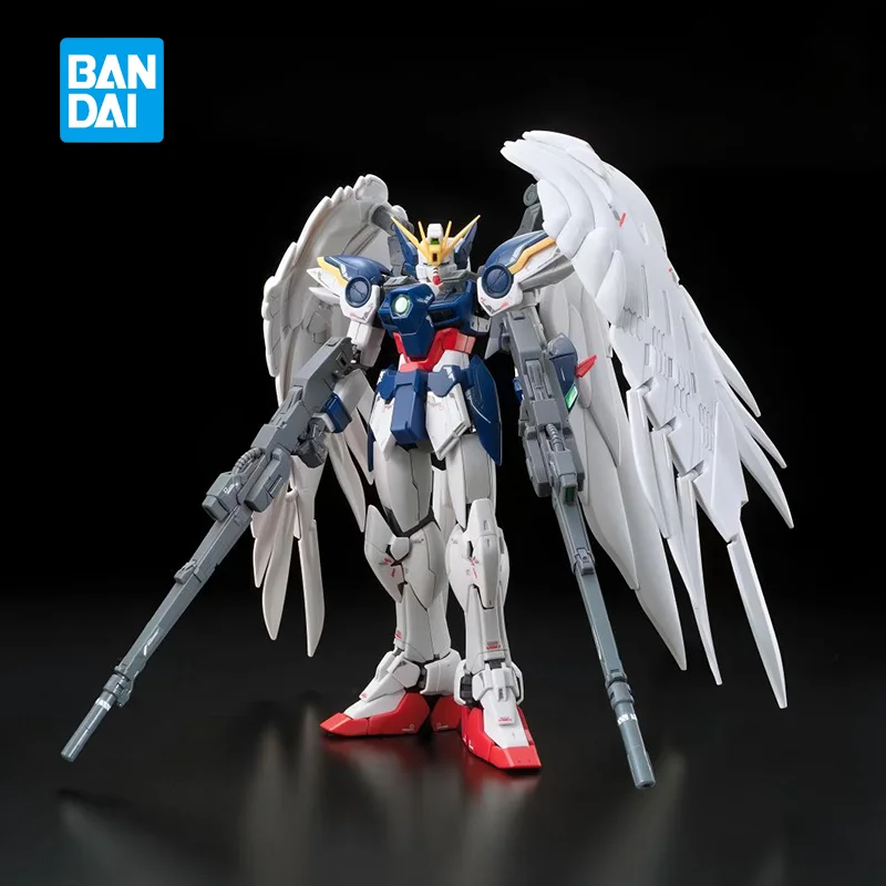 

Bandai RG 17 1/144 WING ZERO EW Версия Gundam Модельный комплект Подарите наклейки