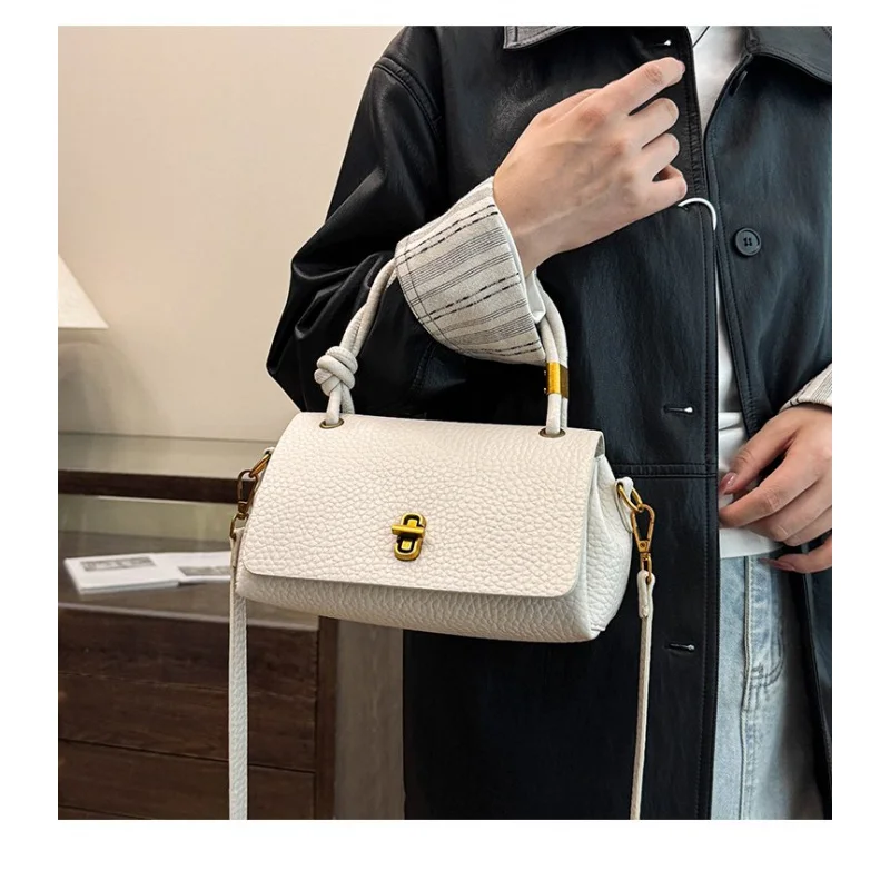 

Fashionable Ladies Crossbody-Bag Crafted From Rainbow-Printed Leather Featuring Classic Paris High-End Look