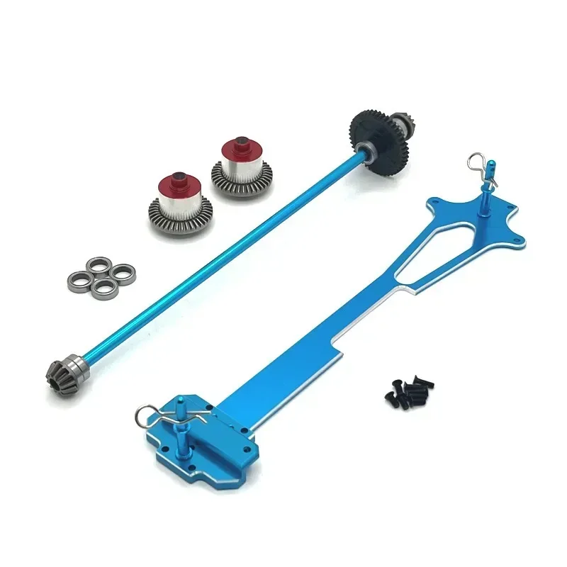 Wltoys 124007 124016 124017 124018 124019 Center Drive Shaft Assembly Reduction Gear 27T Motor Gear 1/12 RC Car Upgrade Parts 3