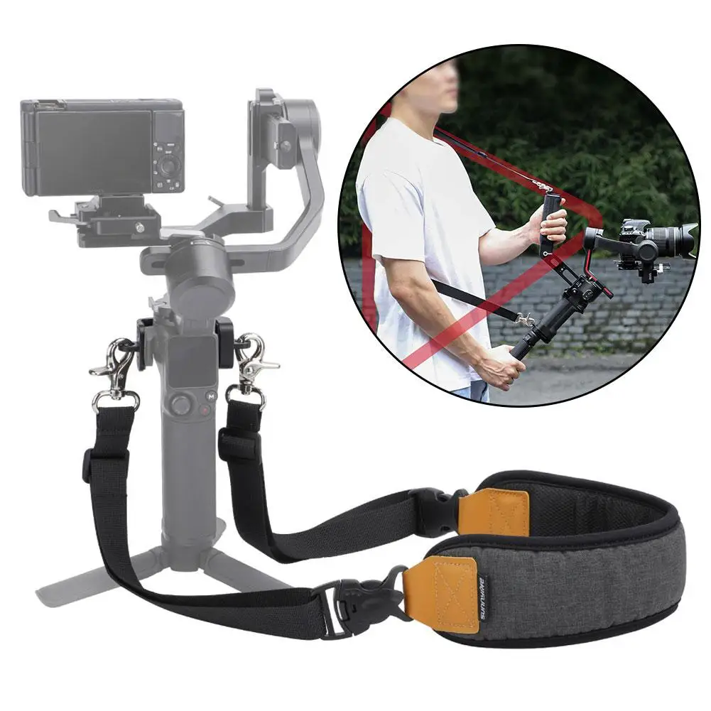 حزام كتف لتقليل الوزن لـ DJI Ronin Rs3 Rs4 Rs 4 Pro مثبت Gimbal سريع الإصدار لتخفيف التوتر حبل الكتف A2K0