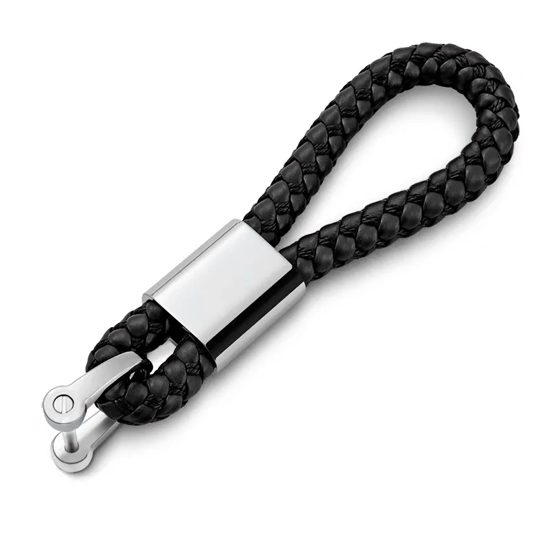 Car Braided Keychain Holder Auto Key Rope Keyring for Mercedes Benz New B/C/E Class A Class C200L GLC GLK New CLA GLA