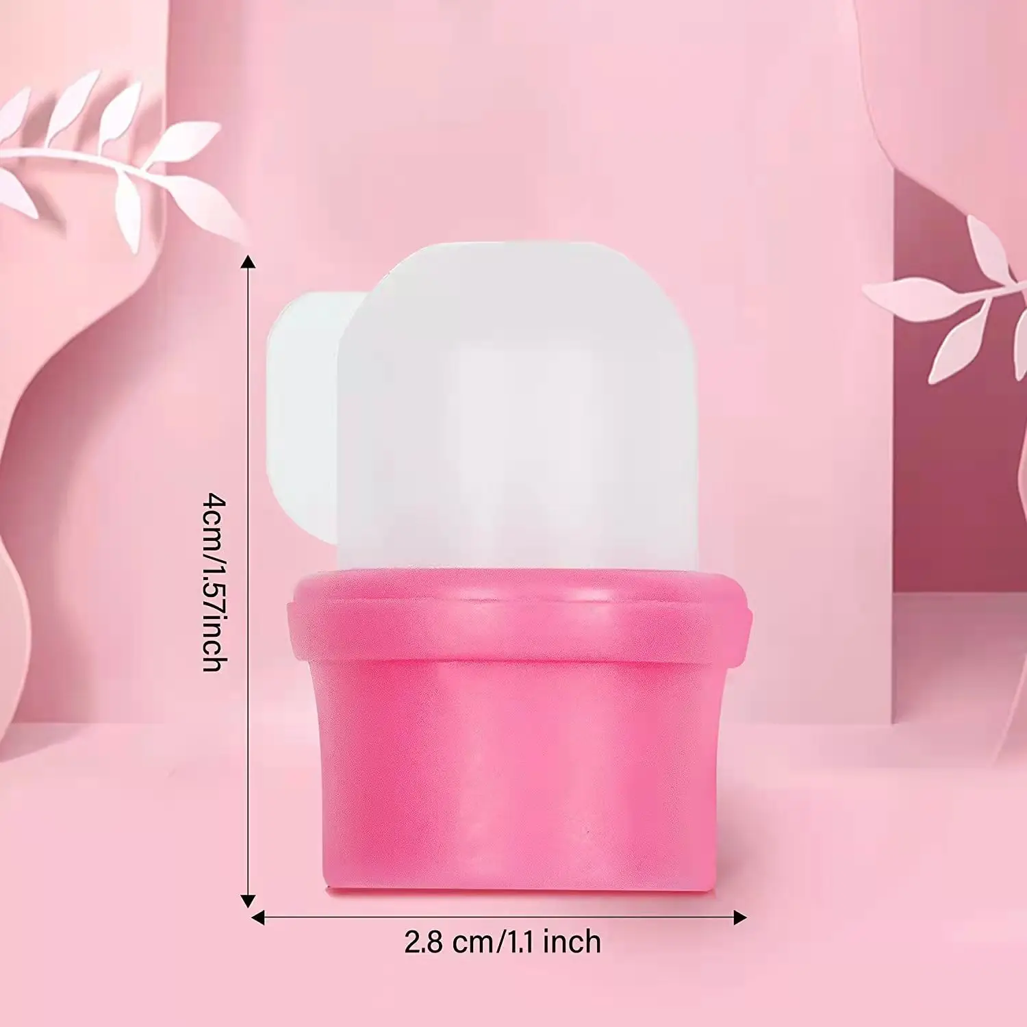 Manicure 10 sacos de silicone removedor de esmalte conjunto, removedor de esmalte de unhas, fototerapia removedor de cola de esmalte conjunto de dedo