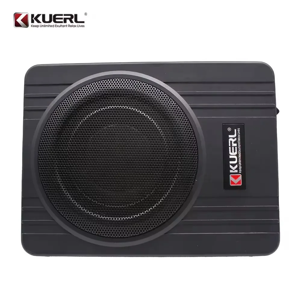 omatologiczny subwoofer samochodowy o dużej mocy 600 Вт, 10-дюймовый ультратонкий динамик с чистыми басами, 12 В, модификация звука под сиденьем