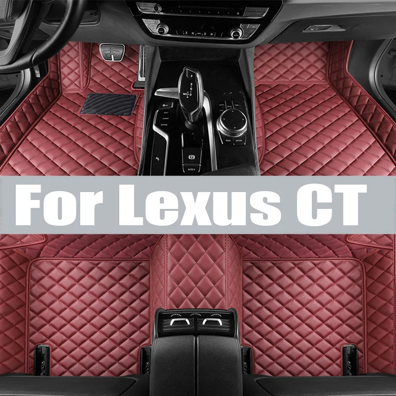 Car Special Rear Trunk Mat for Lexus CT 200h 2011~2017 2012 2013 2014 TPE Waterproof Floor Pad Decoration Tray Rug trunk mat