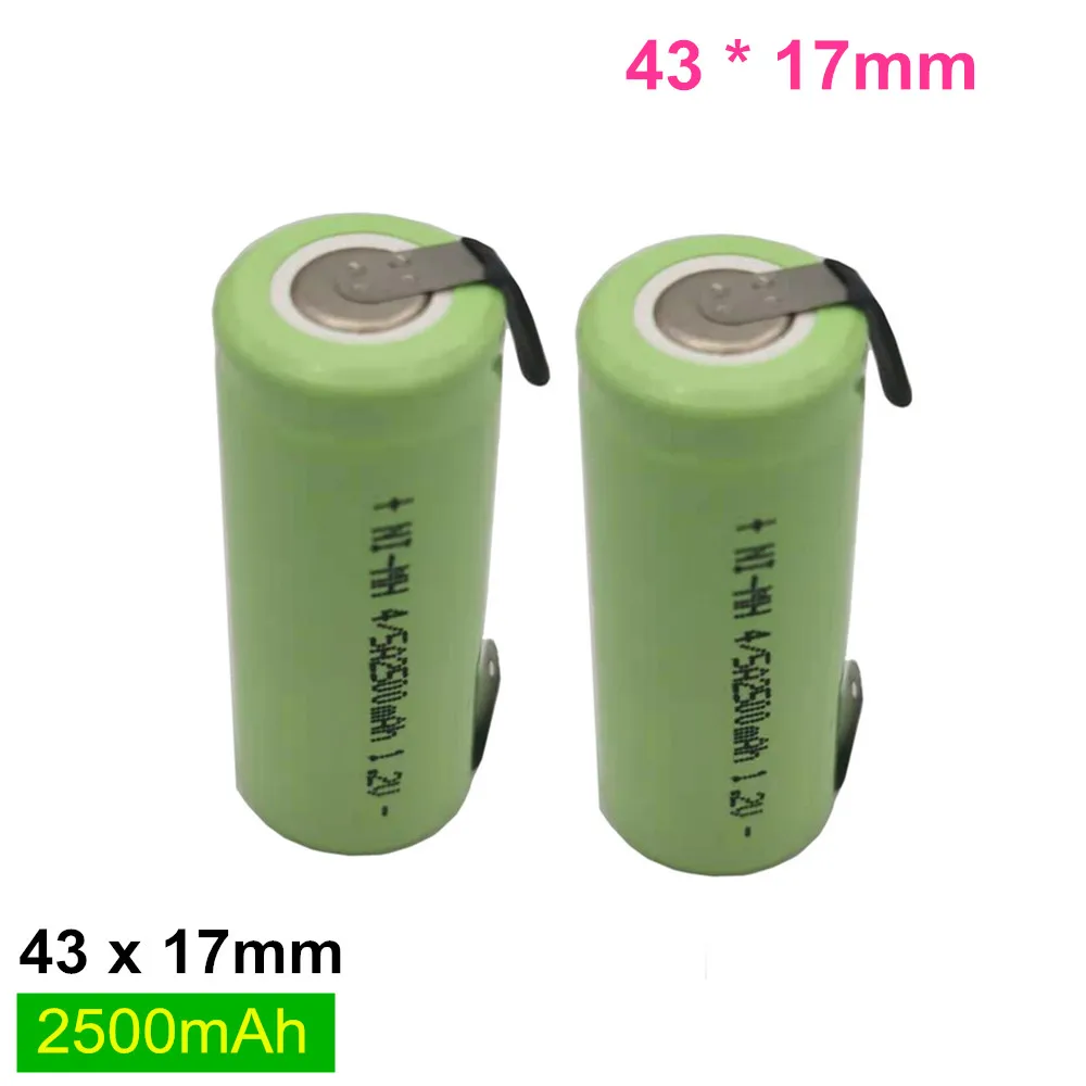 2PCS 2500mAh Ni-Mh 4/5 AA Battery For Braun Oral B D32 D34 3738 P6000 3D D16 D20 D25 D28 D4000 P5000 P7000 Electric Toothbrush