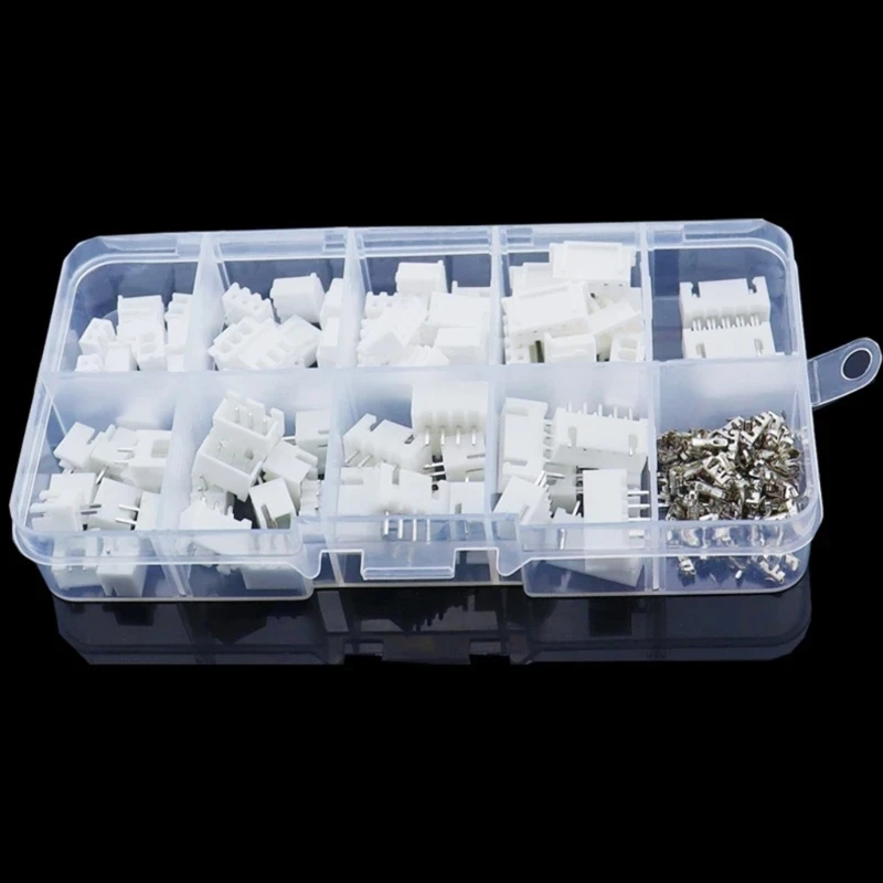 230 ชิ้น 2.54 มิลลิเมตรตัวเชื่อมต่อชุดหลายขนาด Pin Connectors ปลั๊กอะแดปเตอร์
