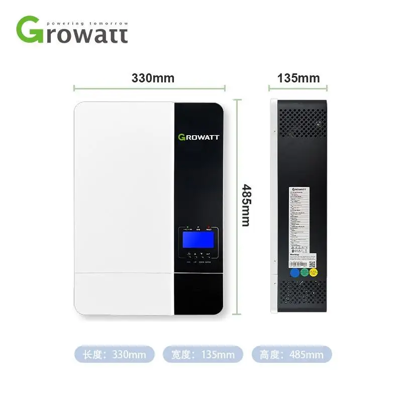 Growatt Single Phase 5kw SPF 5000 ES Off Grid Solar Inverter For Home Use