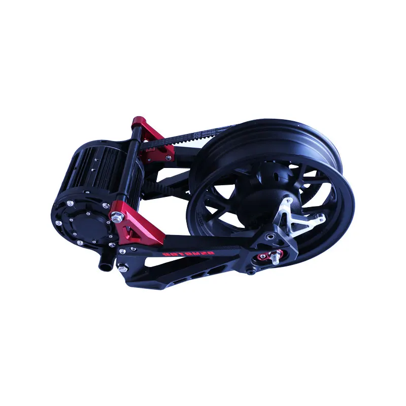 QS Mid-mounted Motor Assembly 72v 3000w Modified Electric Vehicle  Motorcycle Burning Tires