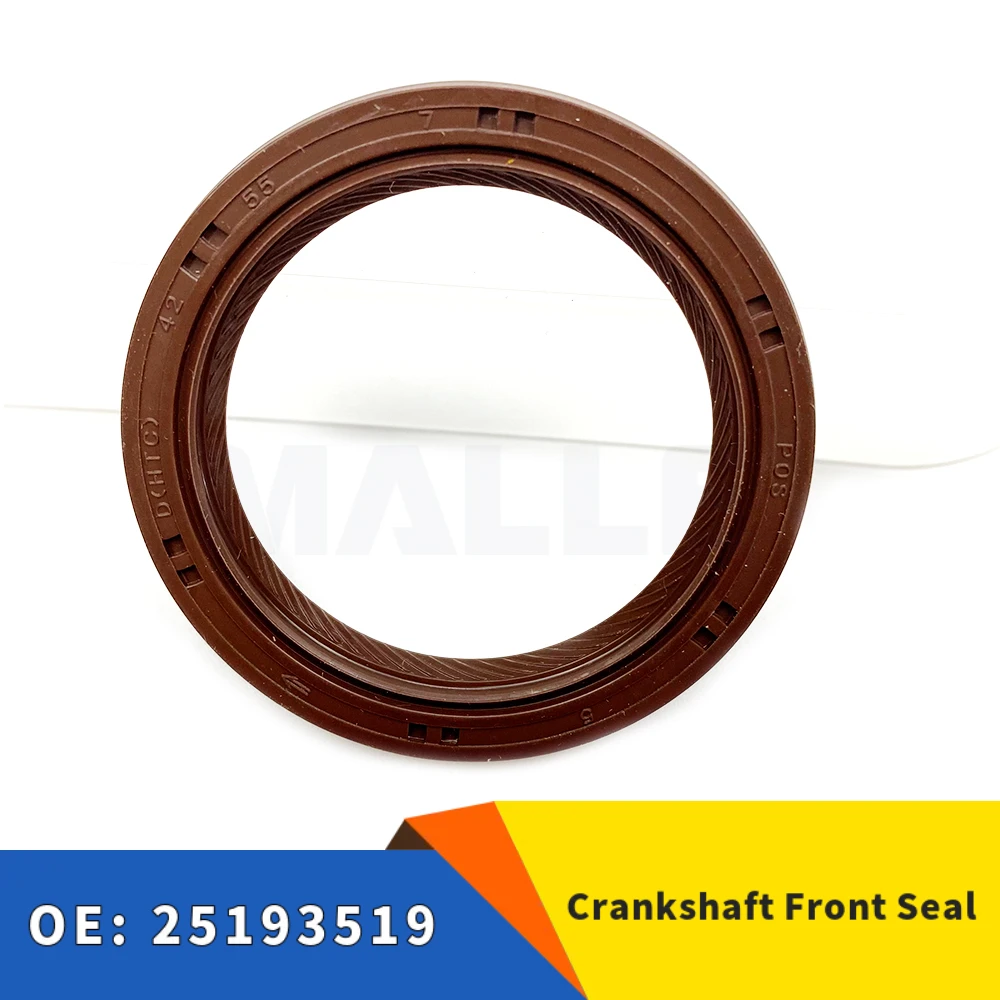 

25193519 Engine Front Crankshaft Oil Seal For Buick Encore 1.4T JB 2013 Chevrolet Cadillac Trax Auto Accessories Sealing Ring