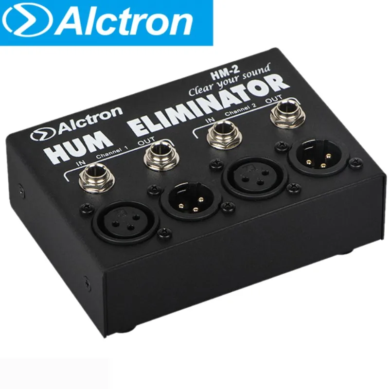 Alctron HM-2 hum eliminator Transformer Isolator 1/4